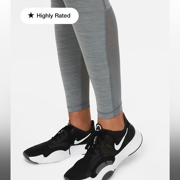 Nike Pro Mesh-Paneled Leggings - Picture 10 of 14